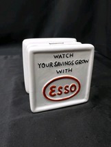Old Embossed Standard Oil “ESSO” Porcelain Ceramic Block Cube Advertisin... - $39.99