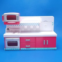 Shopkins Chef Club Hot Spot Kitchen Microwave Stove Oven Counter Only - $6.92