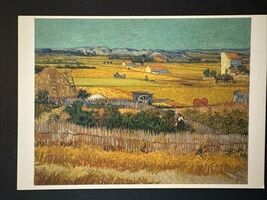 Postcard - “ The Harvest ” By Vincent Van Gogh - $5.99