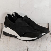 Michael Michael Kors Women&#39;s Geena Slip-on Trainer Sneakers - Black Size... - $2,327.84 MXN