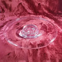 Simon Pearce &#39;Revere&#39; Hand- Blown Large 14 3/8&quot; Low Cake Plate, Footed, ... - $250.00