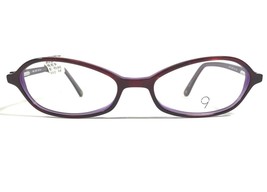 Nine West 304 DL1 Eyeglasses Frames Purple Round Cat Eye Full Rim 49-16-135 - $46.54
