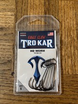 Eagle Claw Trokar HD Worm Hook Size 2/0 - £19.26 GBP