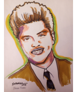 Marker Drawing Bruno Mars 8.5 x 11 Acid Free Paper - £25.74 GBP