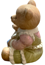 HOMCO Porcelain Teddy Bear Family Collectible Figurine Set #1444 Made in Taiwan image 5