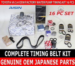 New Toyota 3.4 V6 5VZFE Aisin Complete Timing Belt Water Pump Kit W/OIL Cooler - £236.33 GBP