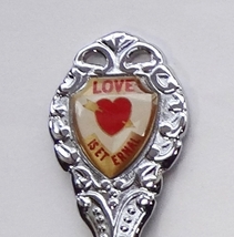 Collector Souvenir Spoon Love Eternal Heart Arrow - £2.39 GBP