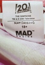 Lisa Simpson Womens XS Cinched Baby Short Sleeve Graphic T-Shirt image 5