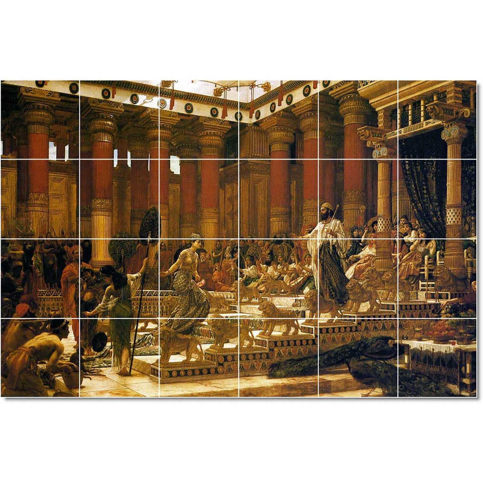 Poynter edward john the visit of the queen of sheba to king solomon