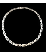 Sterling Silver 925 Mexico Tc-146 Necklace 78 Grams 18” Long  - £252.40 GBP