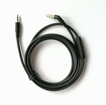 Black Audio Cable with mic &amp; remote For JBL E55BT 750NC Duet NC Duet J56BT E40BT - $9.89