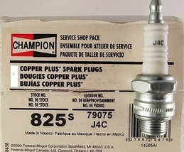 Champion Spark Plug J4C #825 Shop Replaces J2J J4 J4J J4JM J79 RJ4 RJ4J ... - $4.25