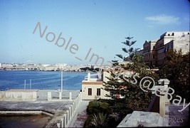 1962 Porto Grande Seascape Syracuse Sicily Kodachrome 35mm Slide - £2.33 GBP