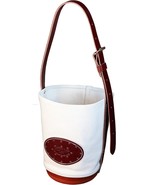 Classic Canvas &amp; Leather Horse Or Mule Feedbag, Handmade In Montana Usa ... - £67.88 GBP