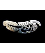Womens Vintage Estate Sterling Silver Native American Feather Brooch 13.... - €68,99 EUR