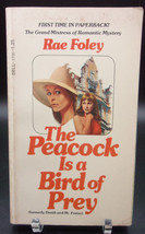 Rae Foley Peacock Is A Bird Of Prey First Paperback Ed. Scarce Mystery Mr Potter - £36.53 GBP
