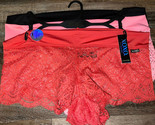 XOXO ~ Womens Boyshort Underwear Panties Nylon Blend 3-Pair Lace ~ 1X - $19.37