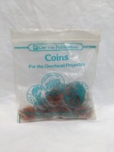 Set Of (61) Creative Publications Coins For Overhead Projector - $49.49