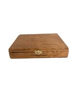Vintage Wooden Cigar Box Empty Made In Santiago Dominican Republic Spanish - $433.24 MXN