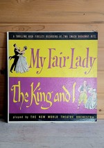 My Fair Lady The King and I Broadway Soundtrack Vinyl Record LP 33 RPM 12&quot; - £10.66 GBP