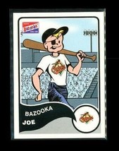 Vintage 2003 Topps Bazooka Gum Baseball Card #7 Bazooka Joe Baltimore Orioles - £3.93 GBP