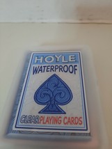 Hoyle Waterproof Clear Playing Cards (1036729) - $5.94
