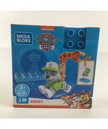 Mega Bloks Nickelodeon Paw Patrol Rocky Figure Junior Builders Rescue Pu... - $40.27 CAD