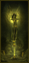 Egyptian Marid Rama Queen Djinn Genie Jinn Power Wishes Desires Power New Begin - £63.78 GBP