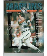 1995 Florida Marlins Colorado Rockies Program Magazine Jeff Conine - £11.66 GBP