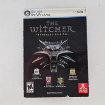 Witcher Enhanced Edition PC Fantasy RPG w/ Slip Cover Complete 4 Discs 2008 - £15.97 GBP