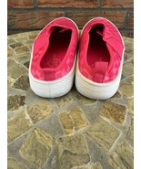 Checkerboard Slip On Shoes Size 8 Pink Loafers 80s Sole Mates Sneakers Fun - $15.20