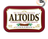 Full Box 12x Tins Altoids Cinnamon Flavor Mints | 72 Per Tin | Fast Ship... - $39.07