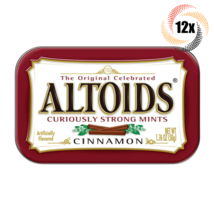 Full Box 12x Tins Altoids Cinnamon Flavor Mints | 72 Per Tin | Fast Ship... - $39.07