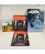 Lot of 4 Star Wars Books, Pop Up, (2) Return of Jedi, BattlestaR Galacti... - £27.21 GBP