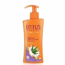 Lotus Safe Sun Anti Tan Body Lotion SPF 25 PA with Aloe extracts, 250ml - £19.90 GBP