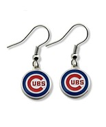 MLB Chicago Cubs Logo Dangler Earrings - $12.82