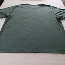 Carhartt Loose Fit K87-M Mens Green Cotton Blend T-Shirt Pocket Short Sleeve 4XL image 2
