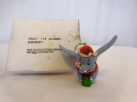 Disney Grolier Dumbo Ornament Christmas Candy Cane Flying  - £15.65 GBP