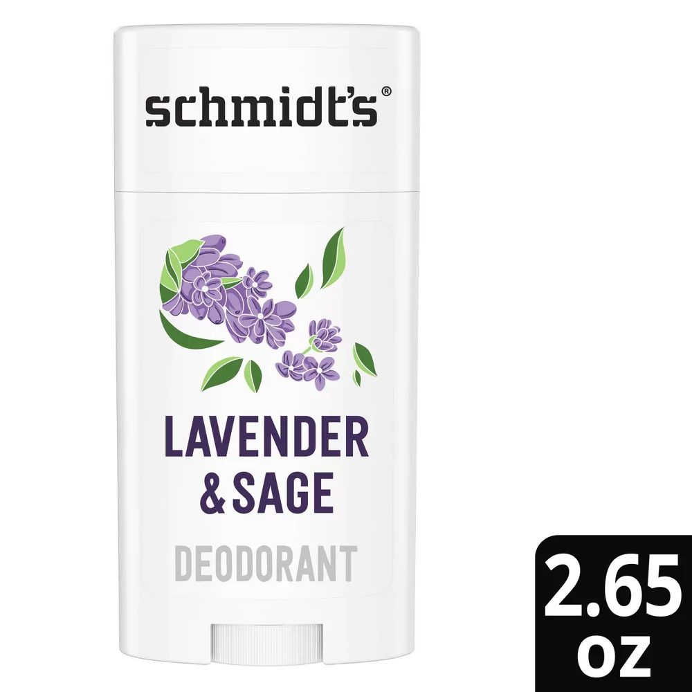 Schmidt&#39;s 24-Hour Lavender + Sage Aluminum-Free Natural Deodorant Stick ... - $27.22 CAD