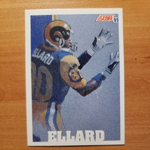 1991 Score #642 Henry Ellard - Team MVP - Los Angeles Rams - NFL - Fresh Pull - £1.43 GBP