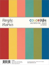 Simple Stories Double-Sided Paper Pad 6&quot;X8&quot; 24/Pkg-Color Vibe Bolds SCV1... - $324.55 MXN