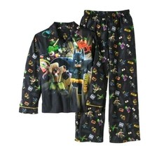 Lego Batman Movie Robin Joker Flannel Pajamas Sleepwear Set Nwt Boys Sz. 4-5 - £16.62 GBP