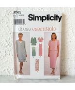Simplicity Sleeveless Dress &amp; Jacket Sewing Pattern #7965 Misses' 14-16-... - €8,05 EUR