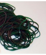 RUBBER GREEN BANDS SIZE 2 1/2&quot; X 1/16&quot; FOR SHIPPING BAGS - FISH, SNAILS,... - $6.76 CAD+