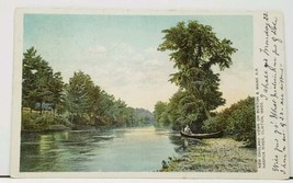 MA New England Views on Boston &amp; Maine RR Nashua River Clinton 1906 Post... - £5.46 GBP