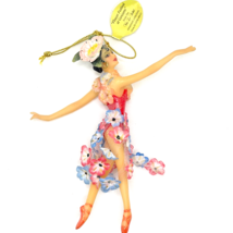 Ashton Drake Heirloom Ornament Vive Le Ballet Flower Festival at Genzano COA New - $19.79