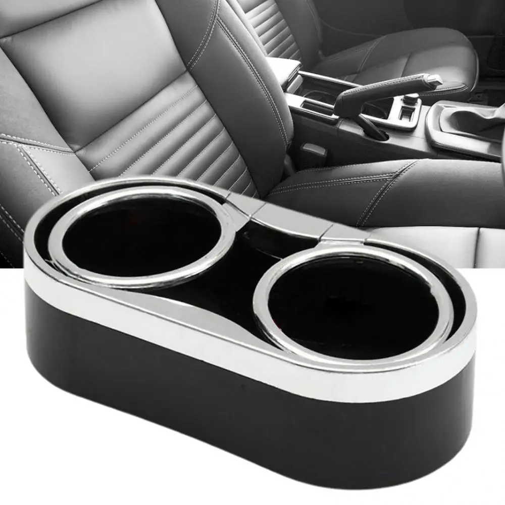 Car Adhesive Mount Dual Cup Holder Organizer - £14.59 GBP