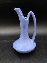 Niloak Pottery Matte Periwinkle Blue Glaze Tall 7” Pitcher - £14.00 GBP
