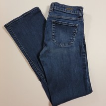 Kut Jeans Women’s 6 S Mid Rise Boot Leg Medium Wash Denim Pants Measures... - $15.47
