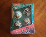 3+1 Lot Vintage  Bradford Novelty USA 1977 Wizard of Oz Christmas Orname... - $20.90